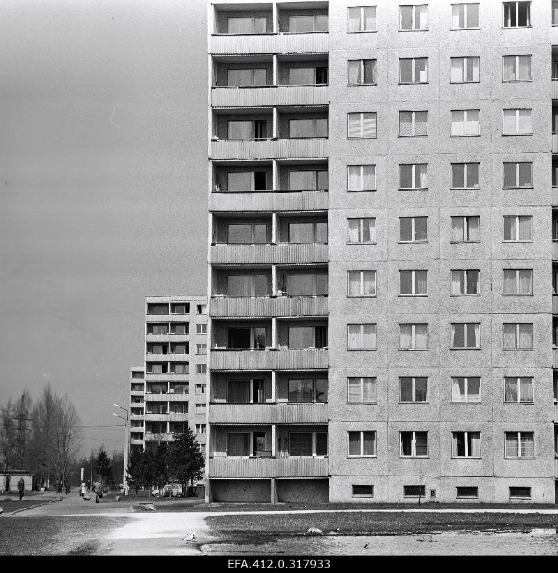 Houses near Sõpruse pst in the Siili micro district.