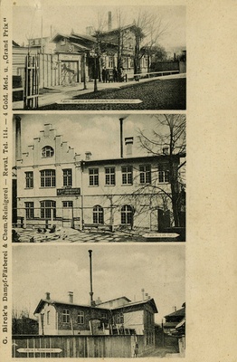 G. Bricki keemiatööstuse hooned, fassaadide vaated  duplicate photo