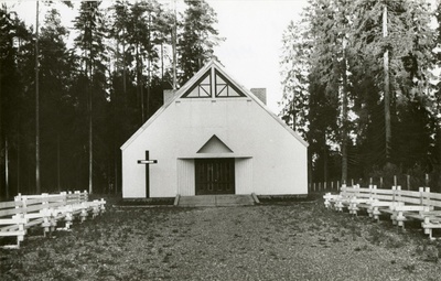 Kabel Põlvas, vaade hoonele. Arhitekt Ants Raid  duplicate photo