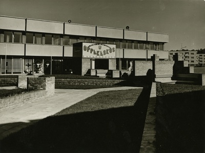 Kirovi nimelise kalurikolhoosi keskus, Punane Pompeij, vaade rajatisele. Arhitekt Leonhard Lapin  duplicate photo