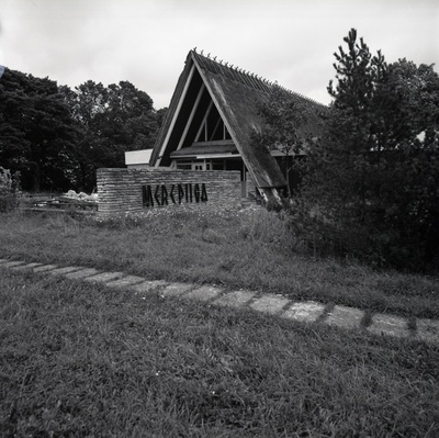 Kohvik Merepiiga Rannamõisas, vaade hoonele. Arhitekt Voldemar Herkel  similar photo