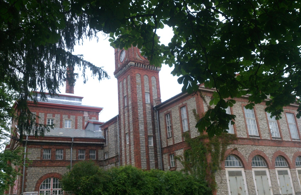 Main building of Ellamaa power plant (built in 1923, arh. A. Vladovski) Turbo rephoto
