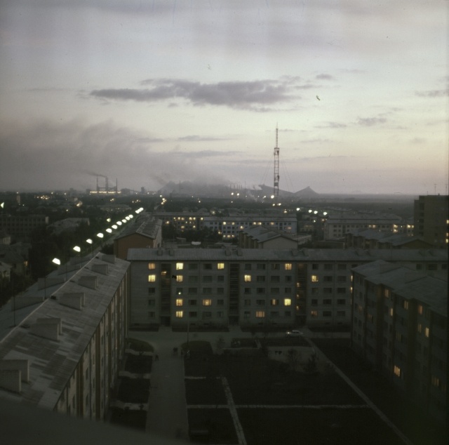 Kohtla Järve. Socialist part of the city.