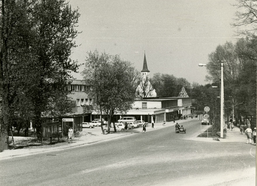 Vaade Põlva keskusele, vaade