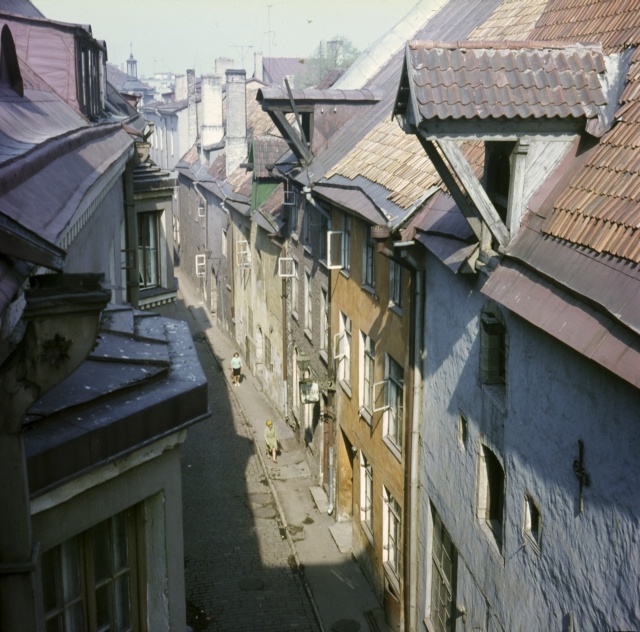Tallinn. Sauna street.