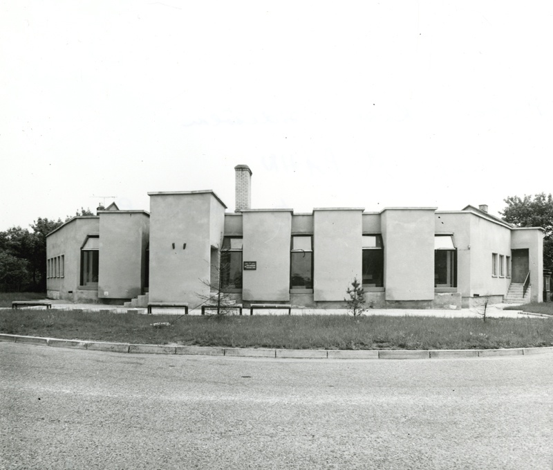 Pirita-Kose sidejaoskond, eestvaade. Arhitekt Ago Pähn