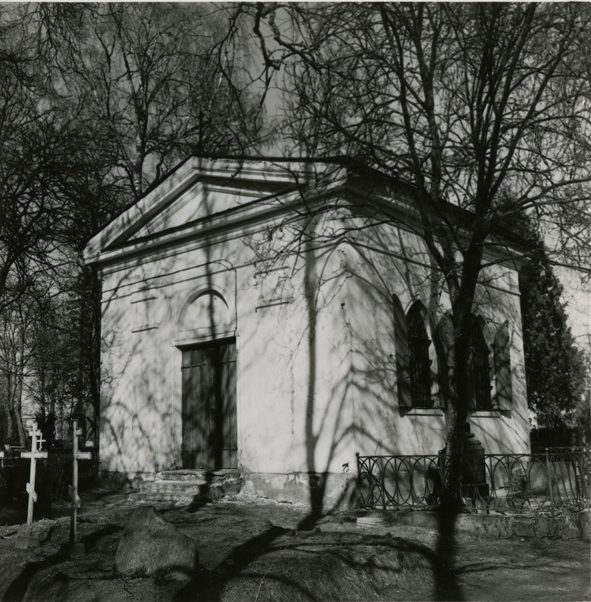 Kabel Rakvere linnalkalmistul, vaade. Arhitekt J. Schellbach