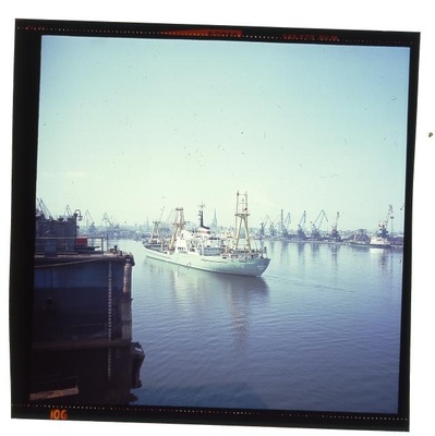 Merchant port. Many ships in the port.  similar photo