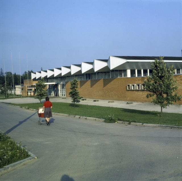 Saku view. Exhibition pavilion.