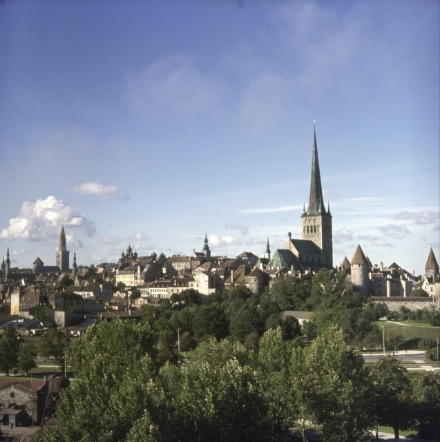 View of Tallinn. Old Town.