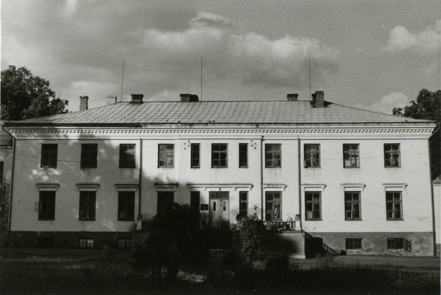 Paju mõisa peahoone, fassaadivaade