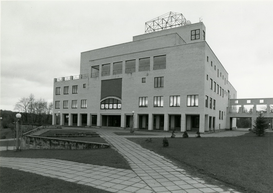 Põlva kultuurimaja, vaade. Arhitekt Tõnu Kull