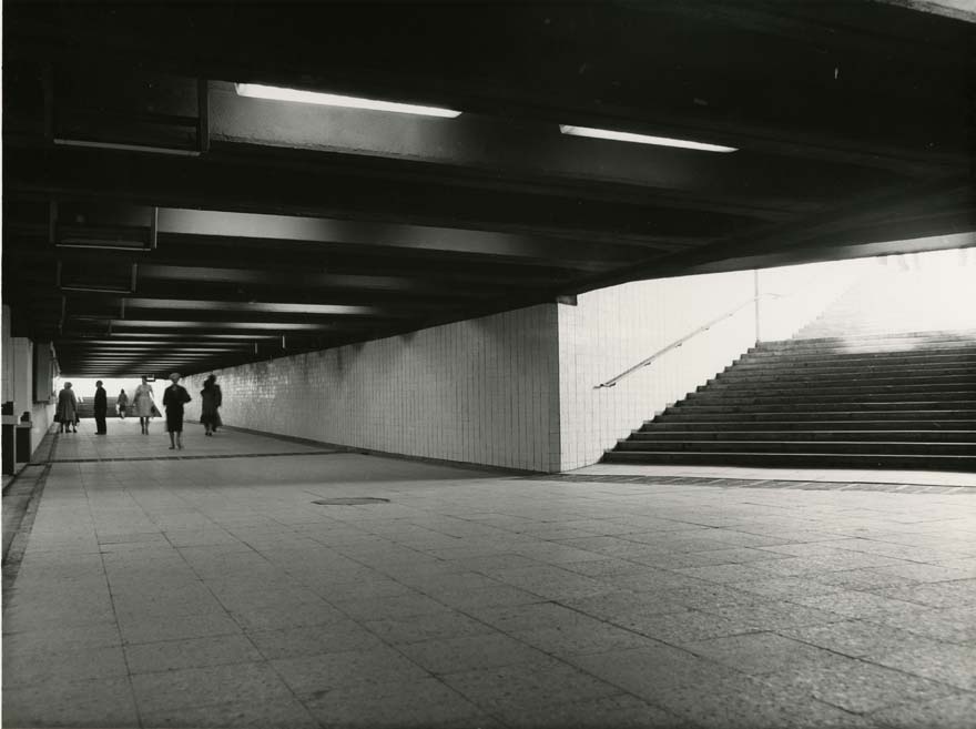 Jalakäijate tunnel Vabaduse väljakul, vaade