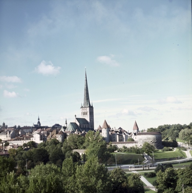 View of Tallinn. Old Town.