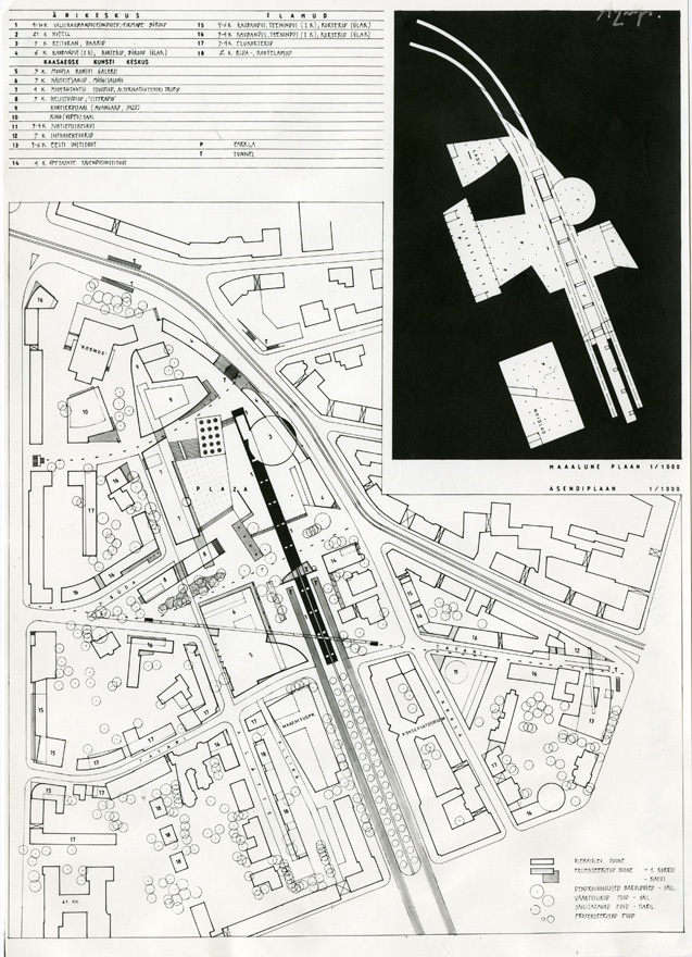 Tallinna Uus City, foto projektist. Arhitektid Andres Siim, Hanno Kreis