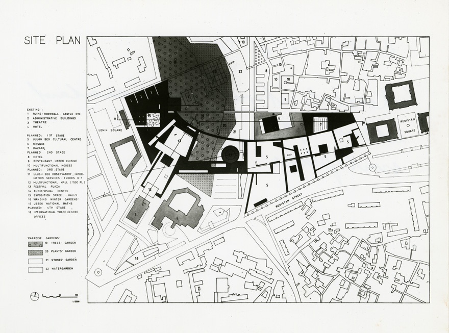 Konkursitöö "Samarkandi taassünd", foto projektist. Arhitektid Andres Siim, Hanno Kreis