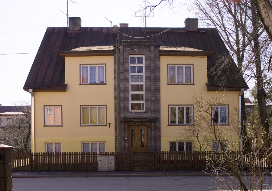 Elamu Tallinnas Taime 9, fassaadivaade