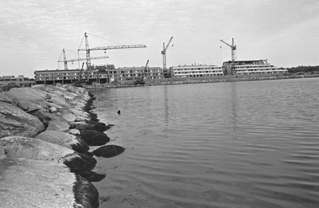 Construction of Tallinn Olympic Sailing Centre in Pirital.