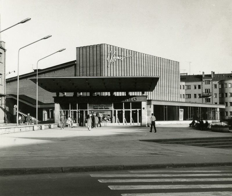 Kino Kosmos Tallinnas. Arhitekt Ilmar Laasi
