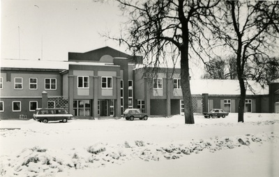 Kolhoosikeskus Raikkülas, vaade. Arhitekt Ain Padrik  duplicate photo