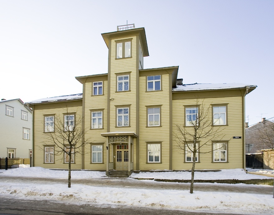 Elamu Tartus Tähe 31, hoone vaade