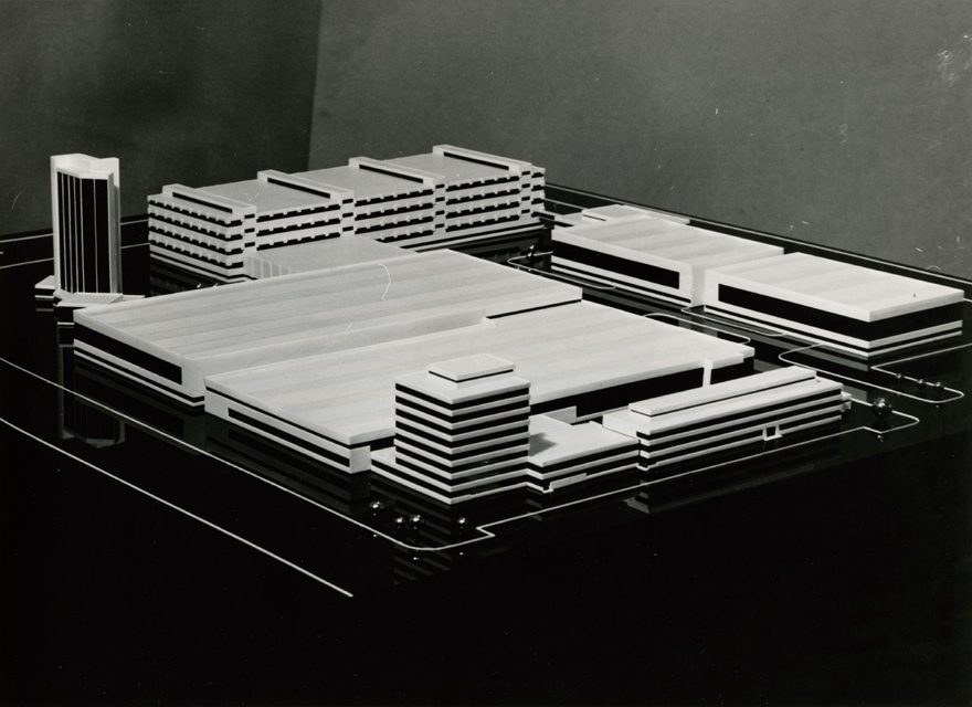 Tehas "Ilmarine" Tallinnas Mustamäel, maketifoto