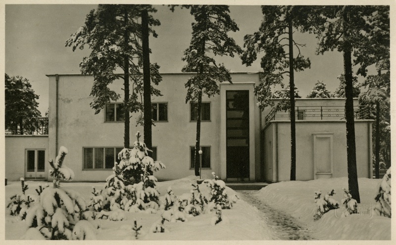 Kersoni villa, vaade hoonele. Arhitekt Edgar Kuusik