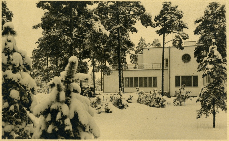 Kersoni villa, vaade hoonele. Arhitekt Edgar Kuusik