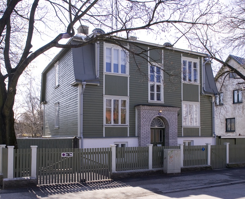 Elamu Tallinnas Härjapea 15, hoone vaade