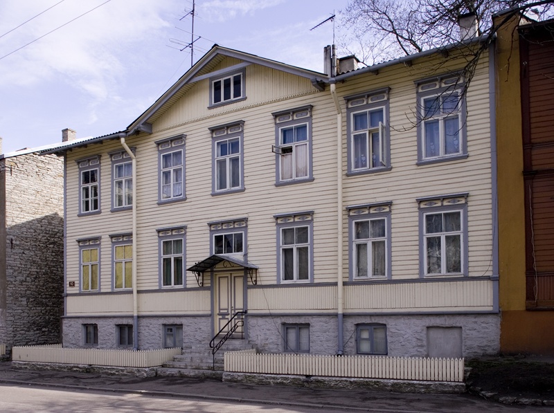 Elamu Tallinnas Jakobsoni 10, hoone vaade