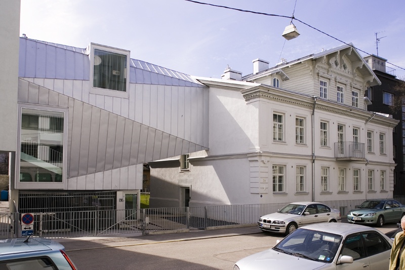 Elamu Tallinnas Koidula 24, hoone vaade. 3+1 Arhitektid