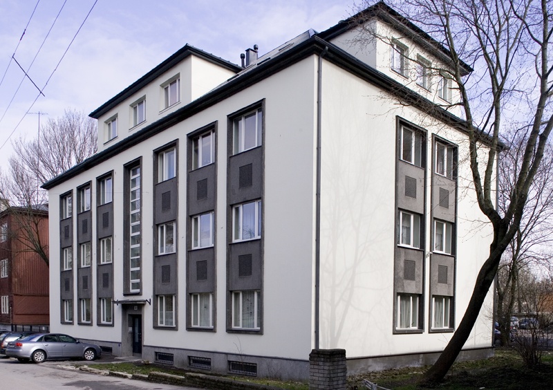 Elamu Tallinnas Lätte 9, hoone vaade