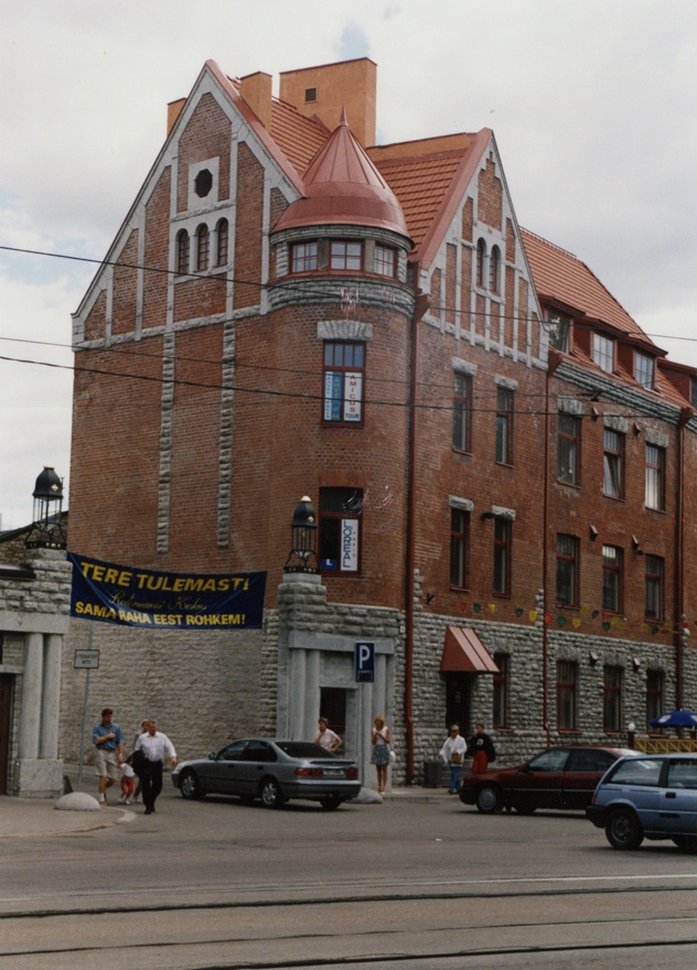 Rotermanni tehase kontorihoone, vaade. Võimalik, et tegelikult Eliel Saarinen
