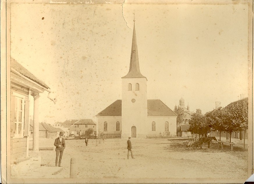 Photo, Paide Turuplats 19th century. At the end