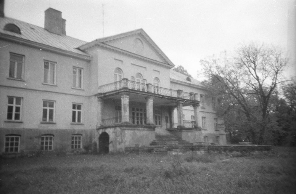 Behind the main building of Harku Manor