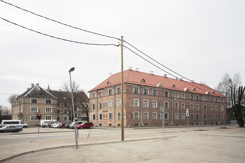 Linnateenistujate elamud Pelgulinnas, vaade. Arhitekt Herbert Johanson