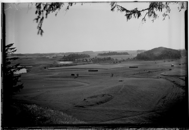 View of the landscape of South Estonia