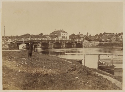 Tartu wooden bridge  duplicate photo