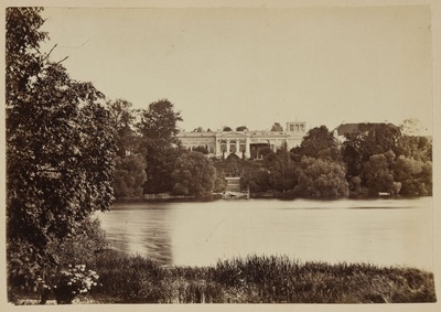 Raadi manor across the lake  duplicate photo