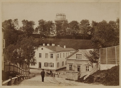Vallikraavi Street and Tartu Star Tower from Senff Mountain  similar photo