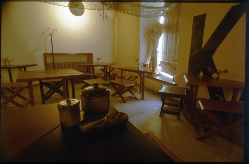 Pakkhoone, Kirovi kalapood, interjöörivaade. Sisearhitekt Leila Pärtelpoeg