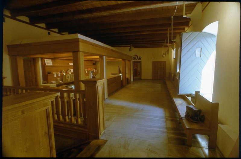 Pakkhoone, Kirovi kalapood, interjöörivaade. Sisearhitekt Leila Pärtelpoeg