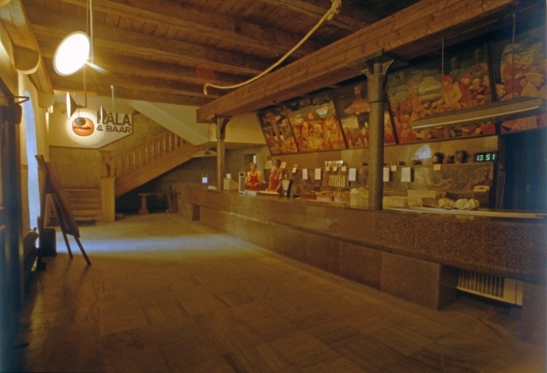 Kaarmanni kauplus, interjöörivaade. Autor J. Arrak?