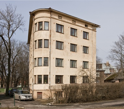 Elamu Tallinnas Vesivärava 46, vaade hoonele. Arhitekt Karl Tarvas  similar photo