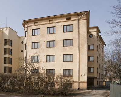 Elamu Tallinnas Vesivärava 46, vaade hoonele. Arhitekt Karl Tarvas  similar photo