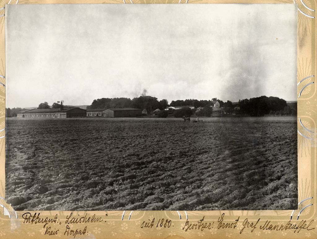 Arable land and buildings of Jõgeva Rüütlimõisa