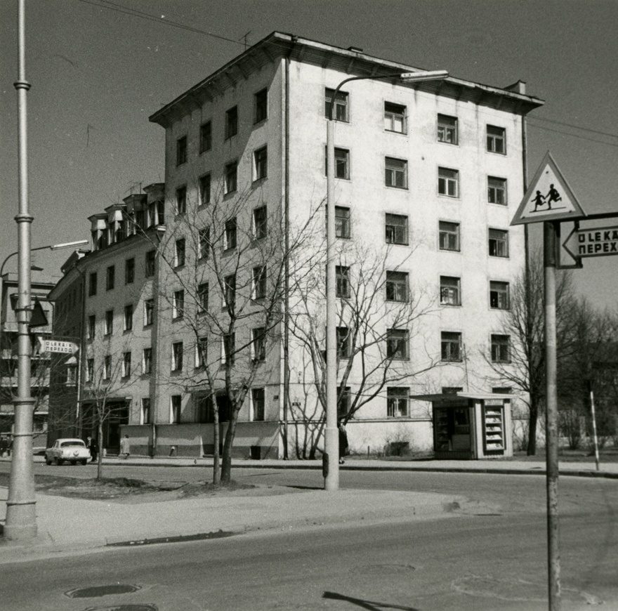 Ehitusühingu Tare elamud Faehlmanni ja Kreutzwaldi tn, vaade. Arhitekt Herbert Johanson