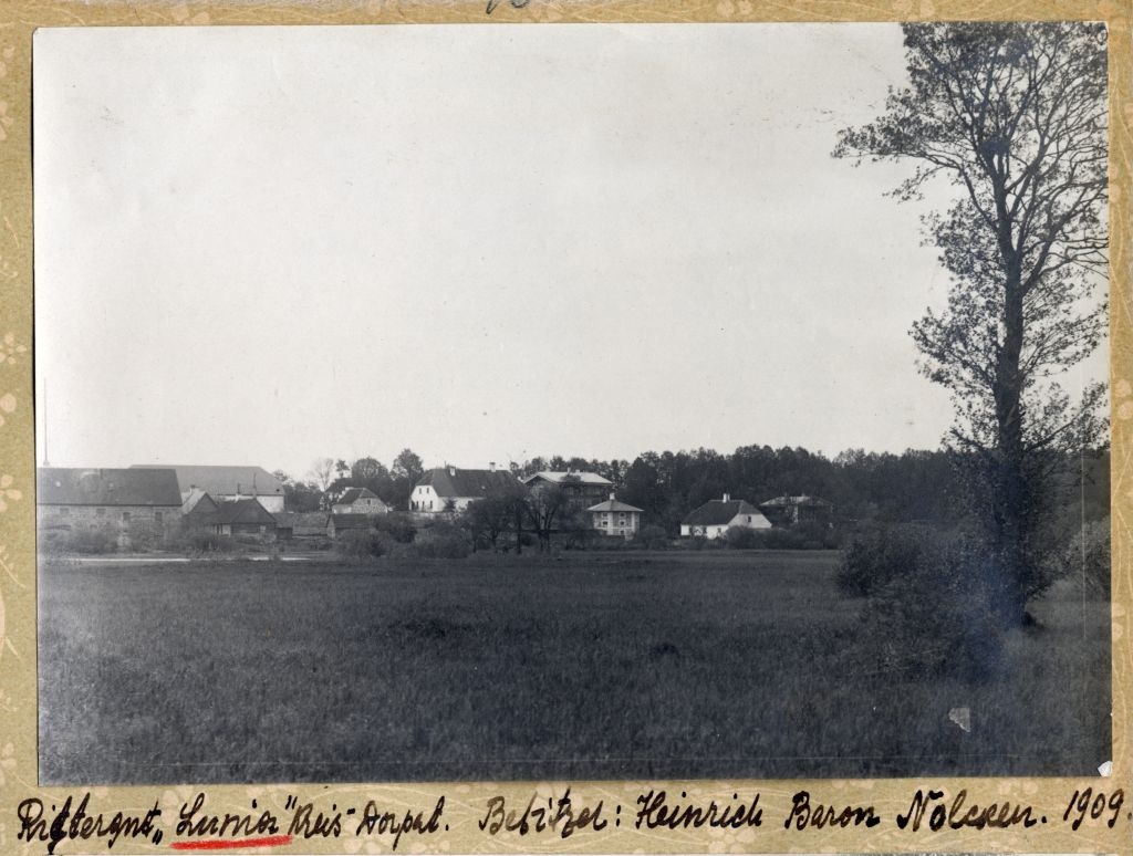 View of Luunja Manor Buildings Complex remotely
