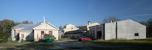 Pärnu mudaravila (supelasutus), vaade merepoolsele küljele. Arhitekt Olev Siinmaa; fassaadid Erich von Wolffeldt ja Aleksander Nürnberg