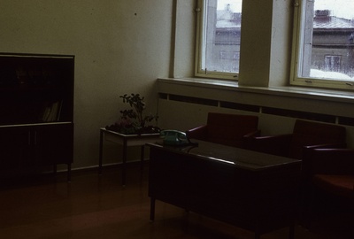 Haapsalu kultuurikeskus: interjöör, kontoriruum. Arhitekt Ado Eigi, sisearhitekt Maire Kangur  duplicate photo